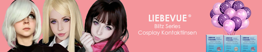 Cosplay Kontaktlinsen LIEBEVUE Blitz Serie