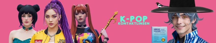 K-Pop Farbige Kontaktlinsen der Marke Liebevue K-Pop Farbige Kontaktlinsen der Marke Liebevue