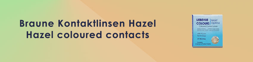 Braune Kontaktlinsen kaufen – Hazel Braune Kontaktlinsen kaufen – Hazel