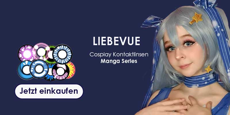 Manga Series - Farbige Kontaklinsen für Anime Cosplays von LIEBEVUE