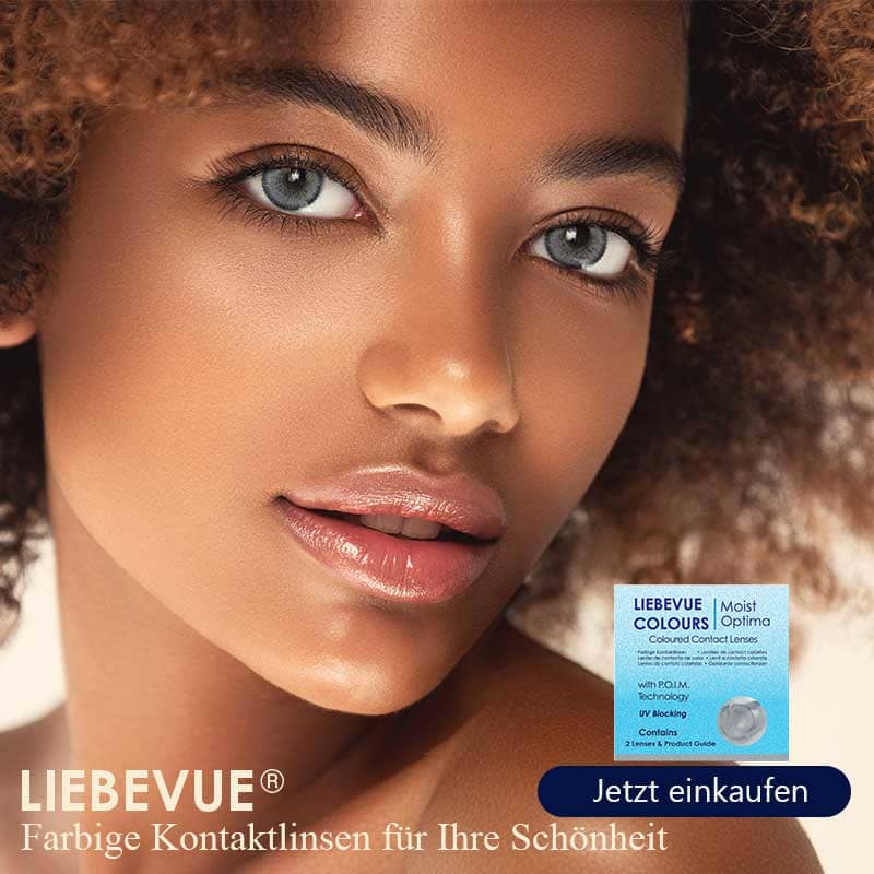 Farbige Kontaktlinsen mit Stärke LIEBEVUE Colours Farbige Kontaktlinsen LIEBEVUE Colours mit Stärke