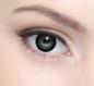 Mobile Preview: Dolly Eye Blaue Kontaktlinsen auf dem Auge