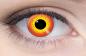 Mobile Preview: Farbige Kontaktlinsen Motivlinsen LIEBEVUE Darth Manul getragen