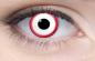 Mobile Preview: Farbige Kontaktlinsen Motivlinsen LIEBEVUE Saw weiss getragen