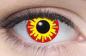 Mobile Preview: Farbige Kontaktlinsen Motivlinsen LIEBEVUE Manga Spark im Auge getragen