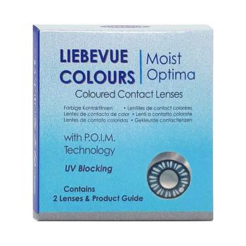 Preview: Liebevue Manga Baby Blue – Blaue Cosplay Kontaktlinsen – 3 Monate – 2 Stück Preview: Verpackung LIEBEVUE Farbige Kontaktlinsen - Manga Baby Blue