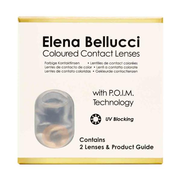 Farbige Kontaktlinsen Elena Bellucci Fantasy Series 1 Honey Packung