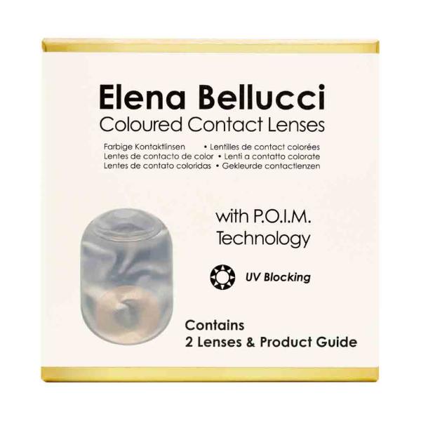 Verpackung Elena Bellucci Farbige Kontaktlinsen