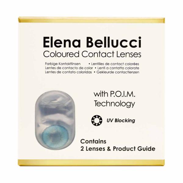 Farbige Kontaktlinsen Elena Bellucci Fantasy Series 4 Blue Packung