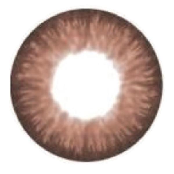 farbige kontaktlinsen liebevue big size Joy Brown Farbmuster