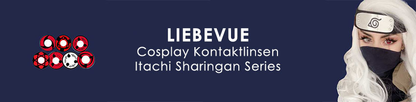 Itachi SHaringan contact lenses LIEBEVUE red contact lenses Itachi SHaringan contact lenses LIEBEVUE red contact lenses