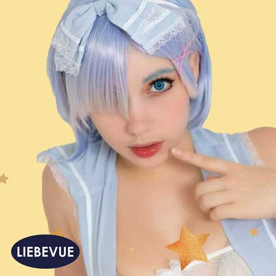 Blue Contact Lenses for Anime Cosplay Blue contact lenses for Anime Cosplay - LIEBEVUE Wizard