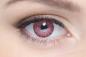 Preview: Effect of pink coloured contact lenses LIEBEVUE Colours Blitz Pink for anime manga cosplay
