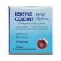 Mobile Preview: Packaging of the red coloured contact lenses LIEBEVUE Itachi