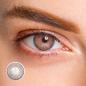 Mobile Preview: Coloured contact lenses LIEBEVUE 2-Tone Eva Brown colour pattern