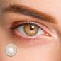 Mobile Preview: Coloured contact lenses LIEBEVUE 2-Tone Eva Honey colour pattern