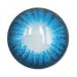 Mobile Preview: Blue Coloured Contour Lenses LIEBEVUE Blitz
