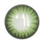 Preview: Coloured contact lenses costume contacts LIEBEVUE Blitz Green colour pattern