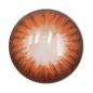 Preview: Coloured contact lenses costume contacts LIEBEVUE Blitz Orange colour pattern