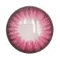 Mobile Preview: Coloured contact lenses costume contacts LIEBEVUE Blitz Pink colour pattern