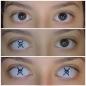 Preview: Effect of white colored contact lenses LIEBEVUE Funky X File