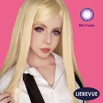 Preview: Liebevue Blitz Purple – Coloured Contact Lenses – Cosplay – 3 Months – 2 Lenses Preview: Bishamon Noragami Cosplay with Puple Coloured Contact lenses