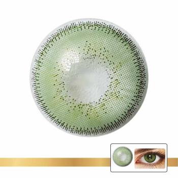 Preview: Elena Bellucci Fantasy IV Green – Coloured Contact Lenses without power – 3 Months – 2 Lenses Preview: Elena Bellucci Fantasy IV Green – Coloured Contact Lenses without power – 3 Months – 2 Lenses