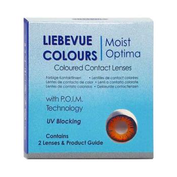Coloured contact lenses costume contacts LIEBEVUE Twilight Breaking Dawn box