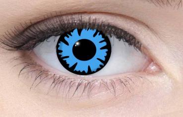 Coloured contact lenses costume contacts LIEBEVUE Wizard worn in the eye