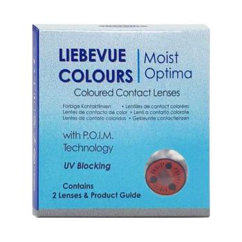 Packaging of the coloured contact lenses LIEBEVUE Itachi Sharingan 2