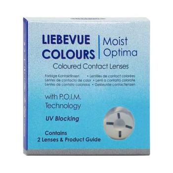 Preview: Liebevue Funky X-File – Coloured Contact Lenses – Cosplay – 3 Months – 2 Lenses Preview: Packaging of the white coloured contact lenses LIEBEVUE Funky X File