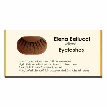 False eyelashes Elena Bellucci Ebel 09 side by side