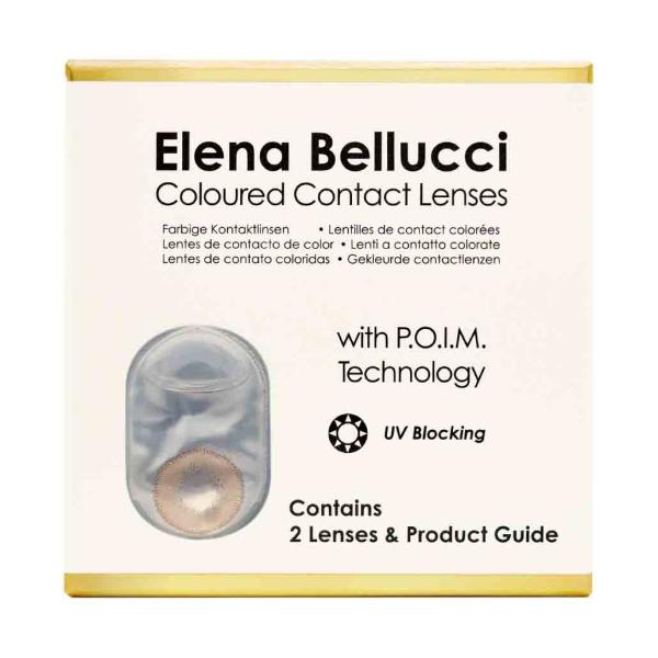 Elena Bellucci Fantasy III Honey – Coloured Contact Lenses without power – 3 Months – 2 Lenses