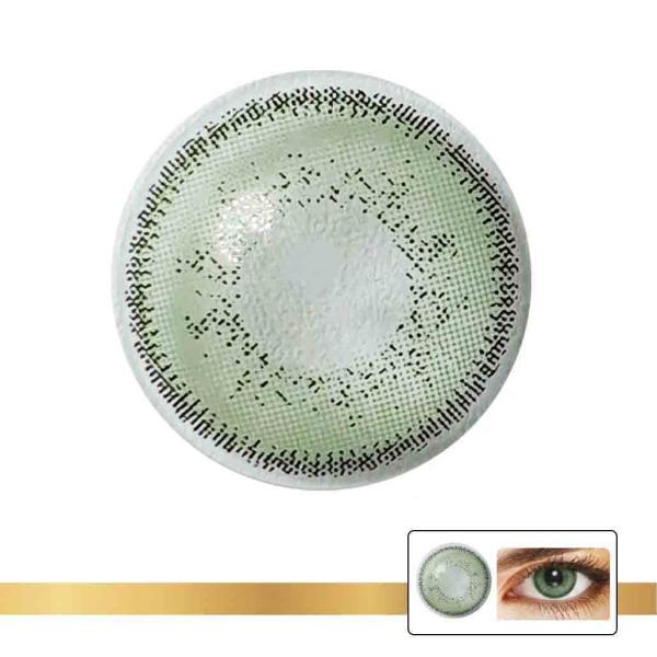 Coloured contact lenses Elena Bellucci Fantasy Series 3 Green colour pattern