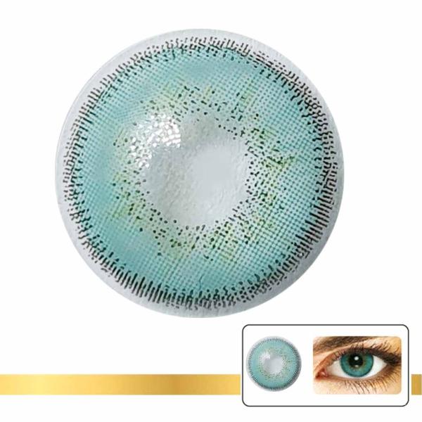 Coloured contact lenses Elena Bellucci Fantasy Series 4 Aqua colour pattern