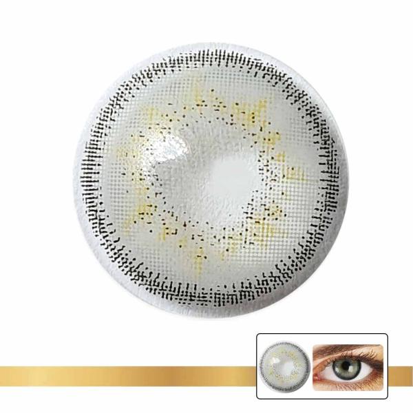 Coloured contact lenses Elena Bellucci Fantasy Series 4 White Gray colour pattern