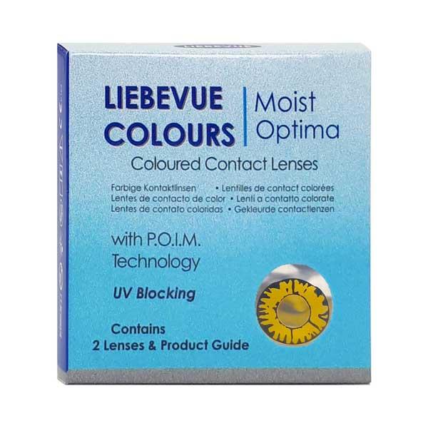 Coloured contact lenses costume contacts LIEBEVUE Twilight New Moon box