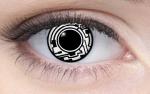 LIEBEVUE Funky Cyborg – Coloured Contact Lenses – Cosplay – 3 Months – 2 Lenses