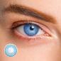 Preview: Coloured contact lenses LIEBEVUE 2-Tone Eva Blue colour pattern