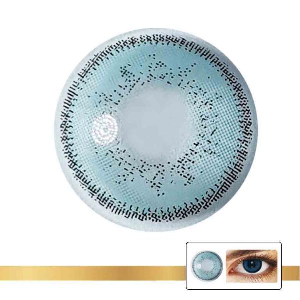 Coloured contact lenses Elena Bellucci Fantasy Series 3 Light Blue colour pattern